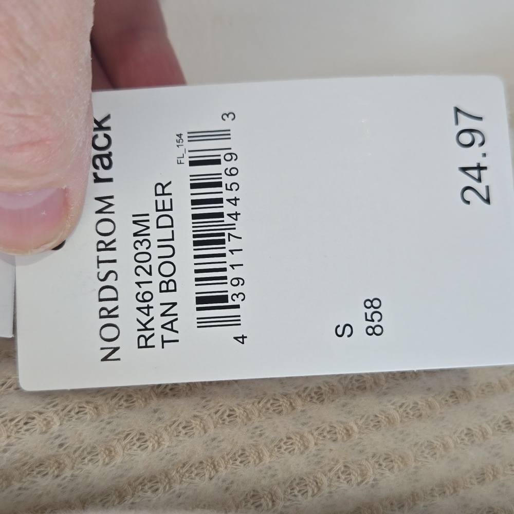 Nordstrom Abound Waffle weave cropped soft - Picture 5 of 8
